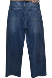 Джинси жіночі на байці MEECALOO БАТАЛ оптом