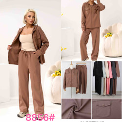 Спортивні костюми жіночі (коричневий) оптом 