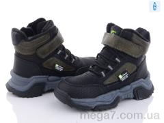 Ботинки, Цветик оптом HB398 black-armi-green