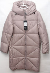 Куртки зимние женские QIA GE ПОЛУБАТАЛ оптом 63180259 QG5319-9