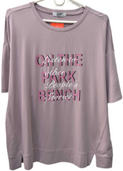 Футболки женские БАТАЛ оптом 71926304 7029-129