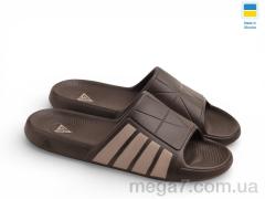 Шлепки, Rai shoes оптом CC010 коричневий