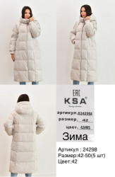 Куртки зимние женские KSA оптом 90718265 24298-42-8