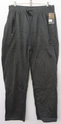 Спортивные штаны мужские БАТАЛ на флисе оптом 59720163 HK-6067-7