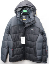 Термо-куртки зимние мужские DABERT (серый) оптом 23765418 D35-2