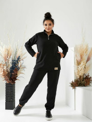 Спортивные костюмы женские (черный) оптом Турция 50941682 17163-2