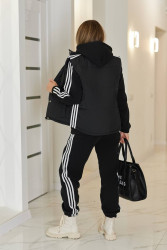 Спортивні костюми жіночі  (3-ка) на флісі оптом ANNA LARINA