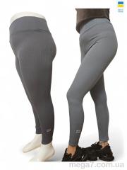 Лосины, Sport style оптом 7225-1-1 сірий