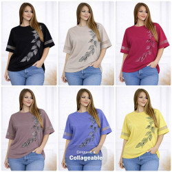 Футболки жіночі БАТАЛ оптом 
