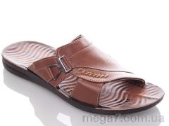 Шлепки, DeMur оптом M6364 camel