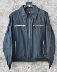 Куртки демисезонные мужские ZYZ (темно-синий) оптом 86917042 231-2-70