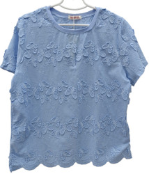 Футболки женские БАТАЛ оптом 98724615 8811-213