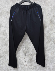Спортивные штаны мужские БАТАЛ (темно-синий) оптом 61034895 03-21