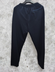 Спортивні штани чоловічі БАТАЛ (темно-синій) оптом  