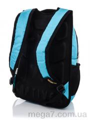 Рюкзак, Back pack оптом 027-1 l.blue