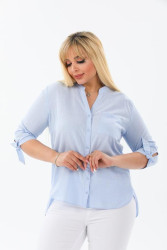 Рубашки женские БАТАЛ оптом 43176059 22-85