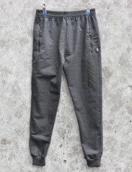 Спортивные штаны подростковые (серый) оптом 31958076 02-29