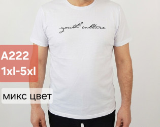 Футболки мужские БАТАЛ оптом 02159378 222