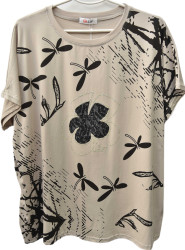 Футболки женские БАТАЛ оптом 60892715 7708-39