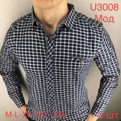 Рубашки мужские оптом 47268539 U3008 -153
