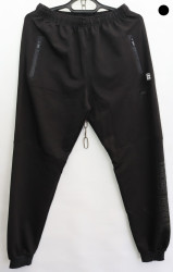 Спортивные штаны мужские (black) оптом 91023754 03-18