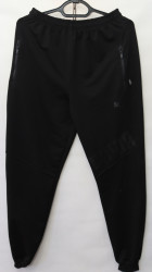 Спортивные штаны мужские (black) оптом 60714592 02-24