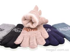 Перчатки, CAP оптом 5118 (подвійні) mix