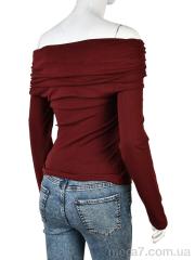 Кофта, Мир оптом 4393-ST2122 bordo