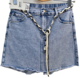 Шорты джинсовые женские DERUN БАТАЛ оптом 16935048 7053-70