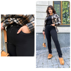 Джинсы женские БАТАЛ оптом 79425816 057-32