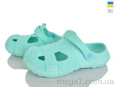 Кроксы, Rai shoes оптом --- Сабо12 м'ята