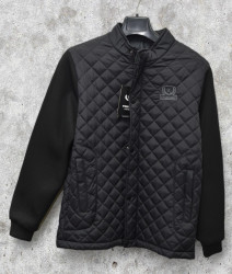 Куртки демисезонные мужские KDQ (черный) оптом 69720483 EM261022-1-42