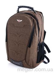 Рюкзак, Superbag оптом 3901 brown