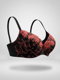 Бюстгальтер Diorella 33979С (  чёрно-красный, C  6 шт. )