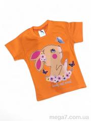Футболка, Kids-modnik оптом 117-1 помаранчевий