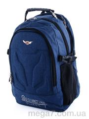 Рюкзак, Superbag оптом 3907 blue