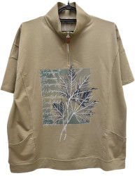 Футболки женские БАТАЛ оптом 73542198 667-141