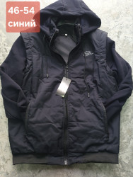 Куртки-трансформеры демисезонные мужские оптом 69387521 011-223