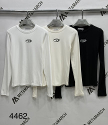 Лонгсліви жіночі (чорний) оптом