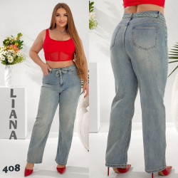 Джинси жіночі ПОЛУБАТАЛ оптом Liana