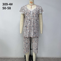Ночные пижамы женские БАТАЛ оптом 16078495 309-4-16