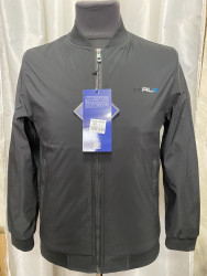 Куртки демисезонные мужские RLX БАТАЛ (черный) оптом 75349861 923-2-3