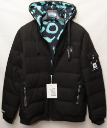 Куртки двусторонние зимние мужские KZXN (black) оптом 74319285 KZ070-20