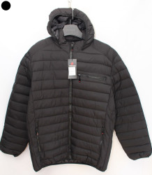 Куртки демисезонные мужские LINKEVOGUE БАТАЛ (black) оптом QQN 19750283 2328-78