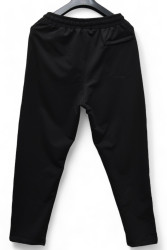 Спортивні штани чоловічі БАТАЛ (чорний) оптом  