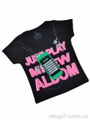 Футболка, Kids-modnik оптом 110025 чорний