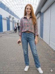 Рубашки женские оптом 67314598 001-25