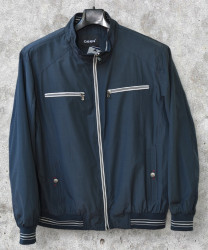 Куртки демисезонные мужские GEEN БАТАЛ (темно-синий) оптом 21405798 9938-1-21