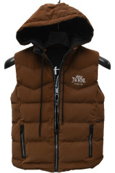 Жилетки двухсторонние подростковые оптом 58427096 3356-38