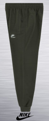 Спортивные штаны мужские БАТАЛ (хаки) оптом 40157368 CP01-23